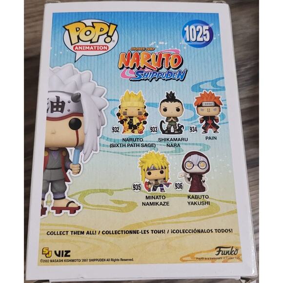 Funko Pop! Naruto Shippuden Jiraiya 2021 Fall Convention Exclusive Figure #1025 - Picture 2 of 5